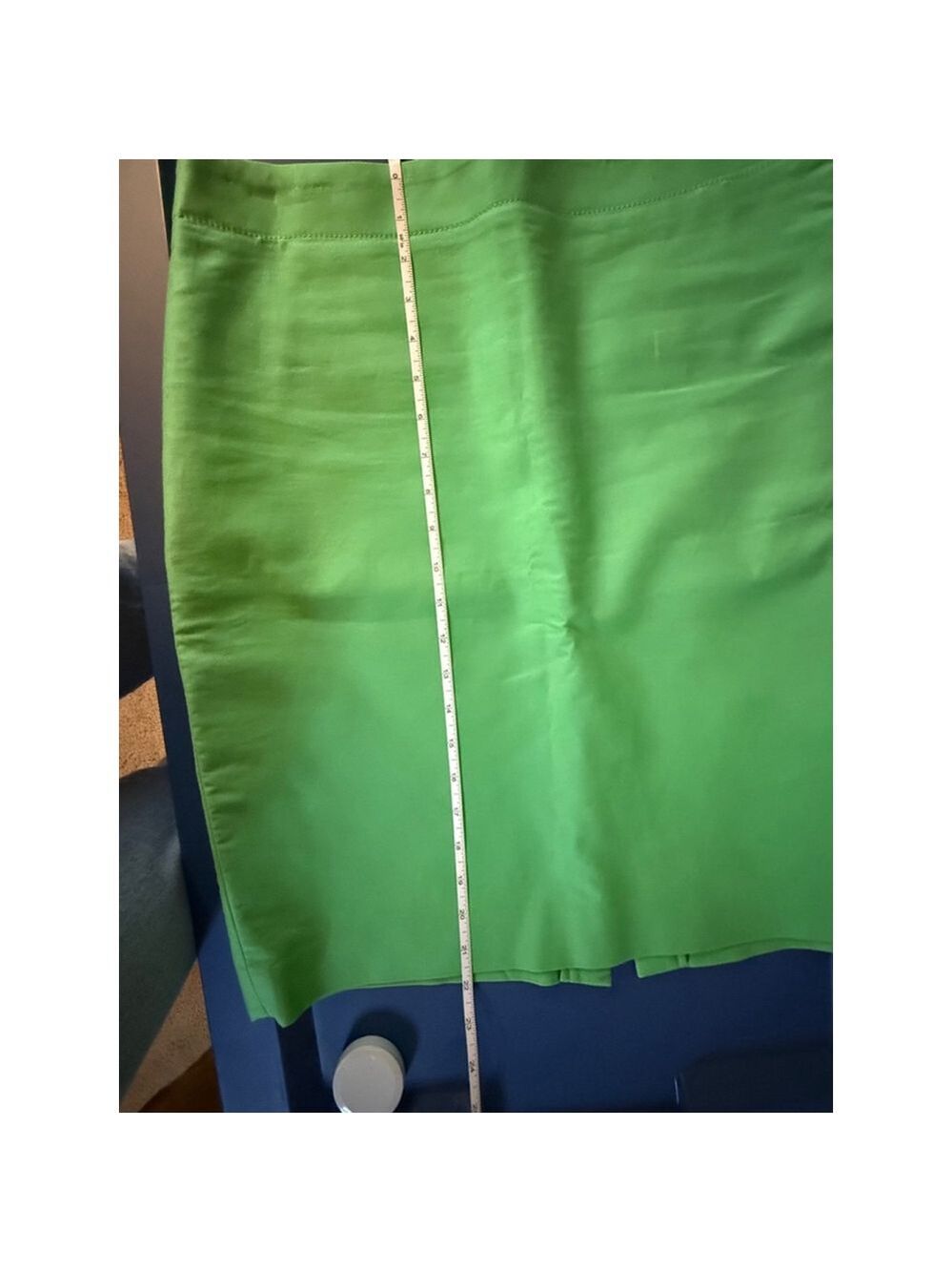 Women's J.Crew Green Pencil Skirt Size 10 - Picture 9 of 10